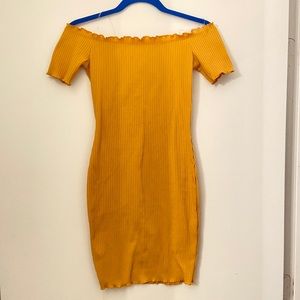 Off The Shoulder Mini Dress